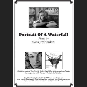 Portrait of a Waterfall - Sheet Music