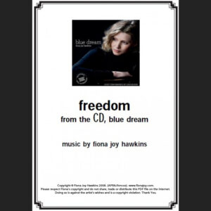 BLUE DREAM - Freedom - Sheet Music
