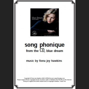 BLUE DREAM - Song Phonique - Sheet Music