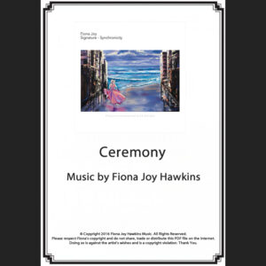Ceremony - Sheet Music