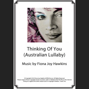 Thinking Of You (Australian Lullaby) - Sheet Music